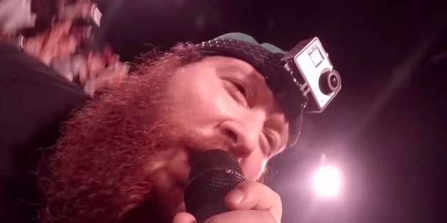 Action Bronson Performs Boiler Room Set Wearing GoPro Camera on His Head