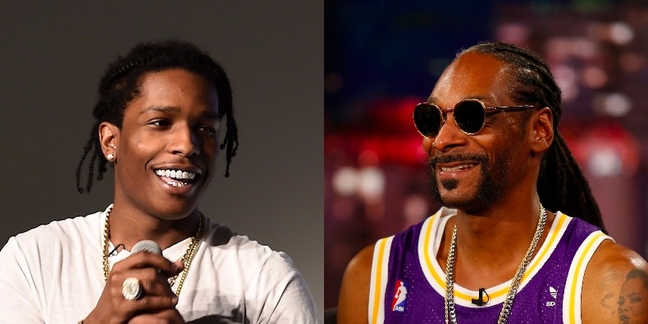 Watch A$AP Rocky and Snoop Dogg Freestyle Over Mobb Deep