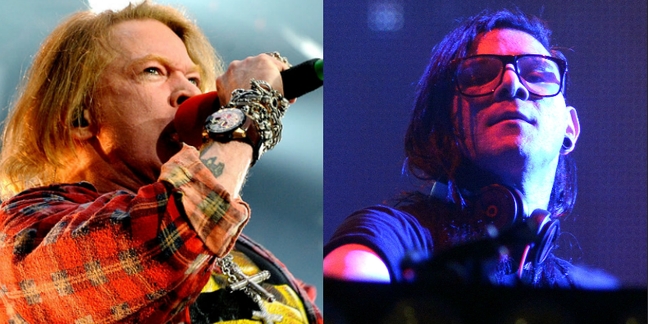 Skrillex Opening for Guns N' Roses