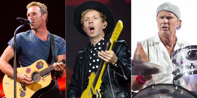 Watch Beck, Chris Martin, Chad Smith Cover Beach Boys, Springsteen, Pink Floyd 