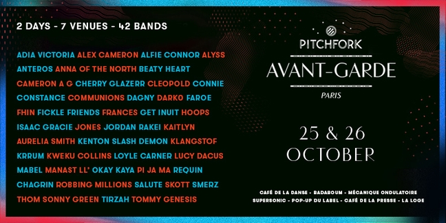 Pitchfork Avant-Garde Block Party Coming to Paris