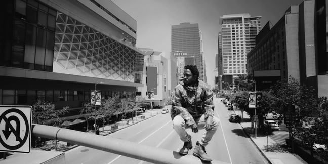 Kendrick Lamar Does Crazy Stunts in the "Alright" Video