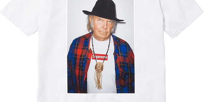 Neil Young Partners With Streetwear Line Supreme
