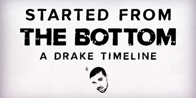 Follow Drake’s Career With Pitchfork.tv's Visual Timeline