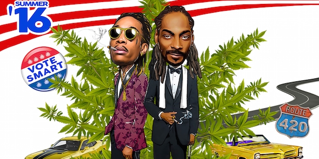 Snoop Dogg and Wiz Khalifa Announce Co-Headlining Tour