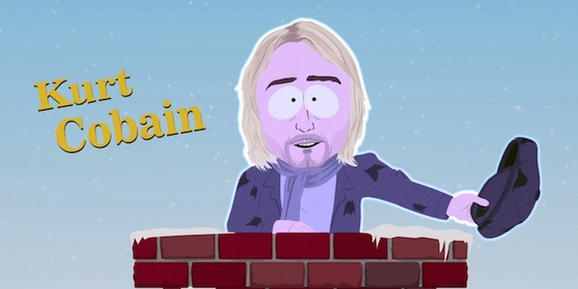 Kurt Cobain, Michael Jackson, Tupac Holograms Appear on "South Park"