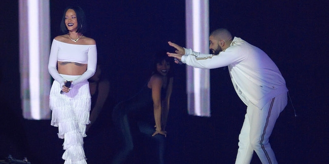 Drake Celebrates Rihanna’s Birthday By Performing Collaboration Medley: Watch