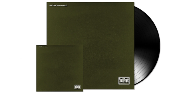 Kendrick Lamar Announces untitled unmastered. Physical Release