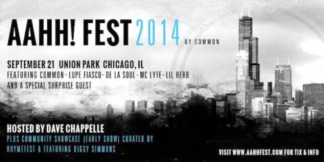 Dave Chappelle Hosting Common's AAHH! Fest in Chicago 