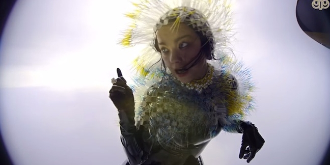Björk Exposes Her Heart in "Lionsong" Video