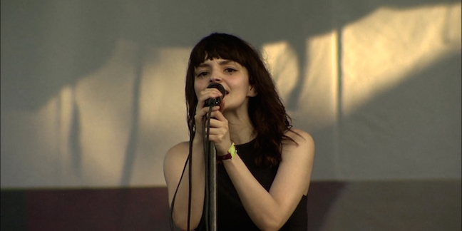 Chvrches Perform "Leave A Trace" and "Clearest Blue" at Pitchfork Music Festival