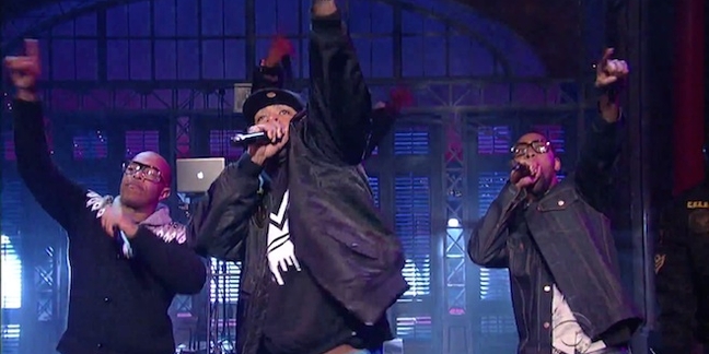 Wu-Tang Clan Perform "Ruckus in B Minor" on "Letterman"