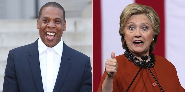 Watch Jay Z Perform at His Hillary Clinton Event in Ohio