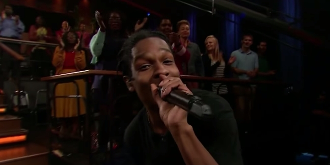 A$AP Rocky Performs "Everyday" and "Pharsyde" on "James Corden"