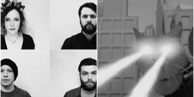 Watch Laser Cats Destroy a City in Minor Victories' (Slowdive, Mogwai, Editors) New Video