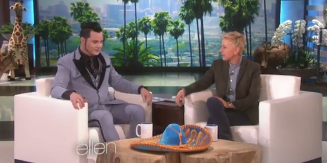 Jack White Performs "Alone In My Home", "Would You Fight for My Love", Gets Interviewed on "Ellen"