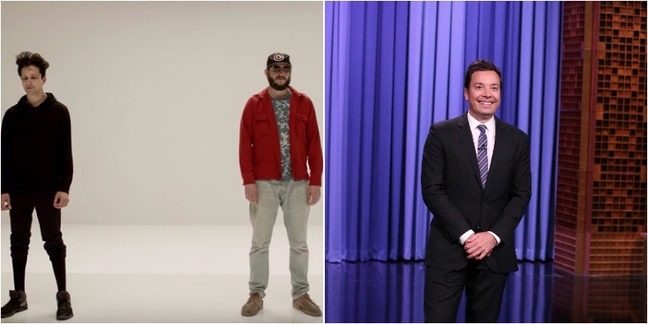 Bon Iver and Francis and the Lights Lobby For “Jimmy Fallon” Invitation 