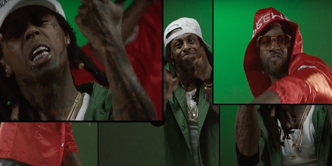 Watch 2 Chainz and Lil Wayne Battle In Split Screen In "Gotta Lotta" Video 