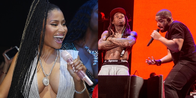 Nicki Minaj Releases New Songs “No Frauds” Ft. Drake and Lil Wayne, “Changed It” Ft. Lil Wayne, “Regret In Your Tears”: Listen