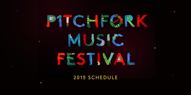 Pitchfork Music Festival Set Times Revealed