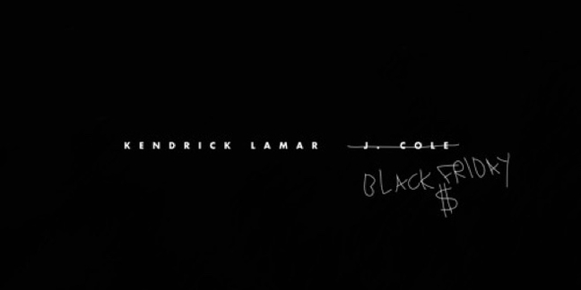 Kendrick Lamar Shares New Song "Black Friday"