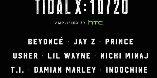 Jay Z, Beyoncé, Prince, Nicki Minaj, Lil Wayne, Usher, T.I., More to Play Tidal Concert in Brooklyn 