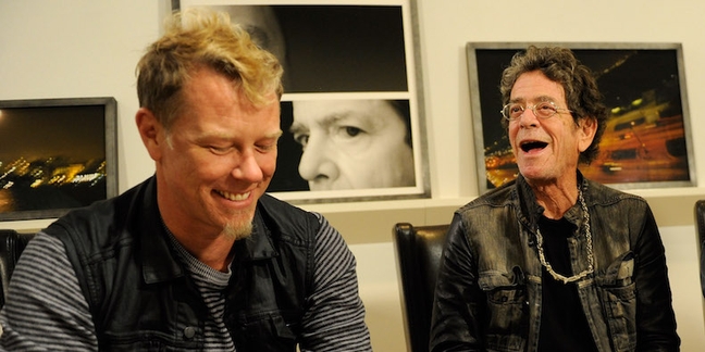 Metallica’s James Hetfield Opens Up About Lou Reed to Marc Maron: Listen