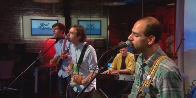 Real Estate Perform Three Songs on "CBS This Morning: Saturday"