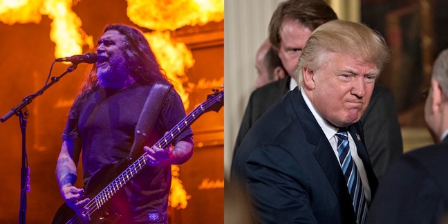 Slayer: Trump Photo “Does Not Belong on a Slayer Social Page” 