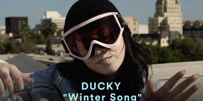 Ducky Embarks on a Magical Adventure In "Winter Song" Video