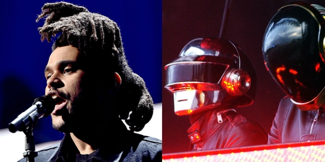 The Weeknd, Daft Punk Working on Music Together: Report