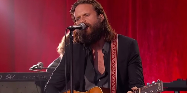 Father John Misty Performs "The Ideal Husband" on "Kimmel"