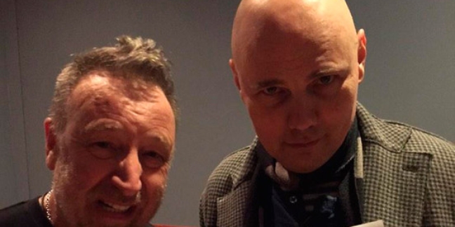 Peter Hook Performs "Love Will Tear Us Apart" with Billy Corgan in Chicago