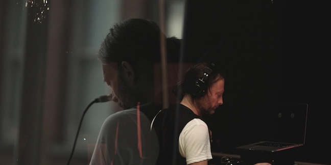Thom Yorke Joins Portishead On Stage at Latitude Festival