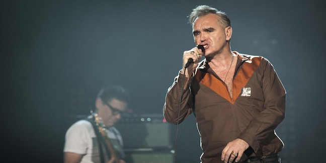 Morrissey Postpones Remaining U.S. Shows 