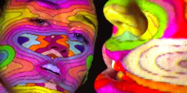 The Flaming Lips and Miley Cyrus Share Psychedelic, Colorful "Lighter" Video