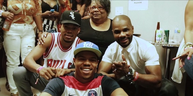 Chance the Rapper Covers Kanye West's "Family Business" in "Family Matters" Video