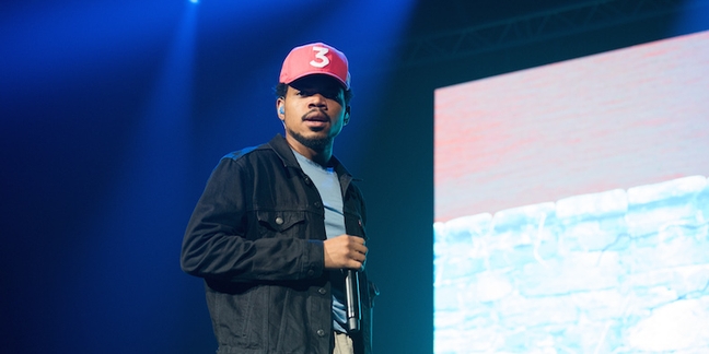 Watch Chance the Rapper Play Dodgeball at Chicago Bulls Game