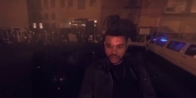 The Weeknd Shares Virtual Reality Video for Eminem's "The Hills" Remix