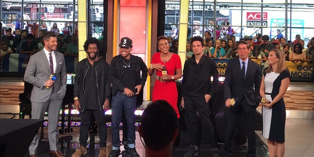 Watch Chance the Rapper Perform “Summer Friends” on “Good Morning America”
