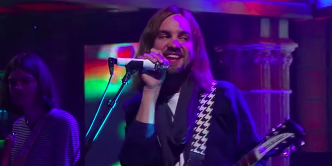 Tame Impala Perform "The Less I Know the Better" on "Colbert"