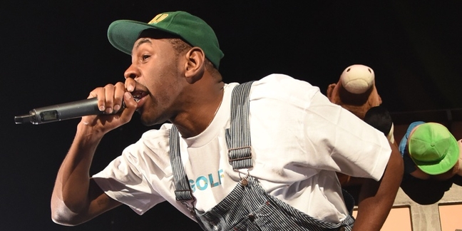 Watch Tyler, the Creator Rap Over Kanye West's "Freestyle 4" Live for the First Time