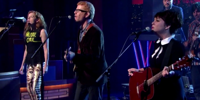 The New Pornographers Do "Brill Bruisers" on "Letterman"