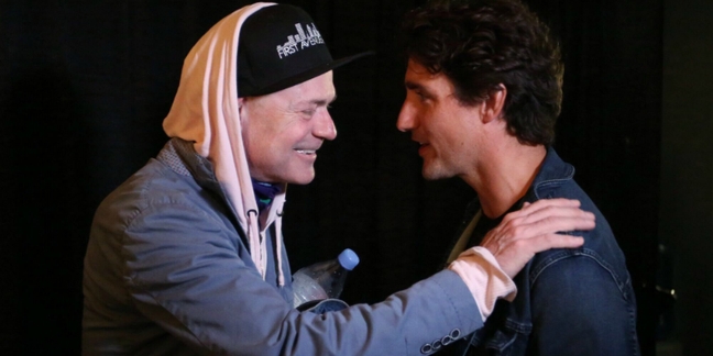 Canadian Prime Minister Justin Trudeau Pays Tribute to the Tragically Hip: Watch