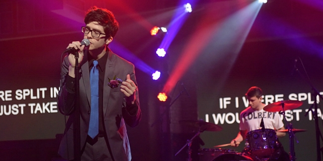 Watch Car Seat Headrest Perform “Fill in the Blank” on “Colbert”