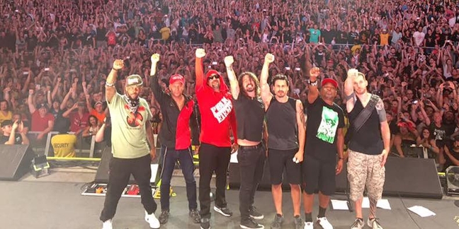 Watch Dave Grohl and Prophets of Rage do the MC5’s “Kick Out the Jams”