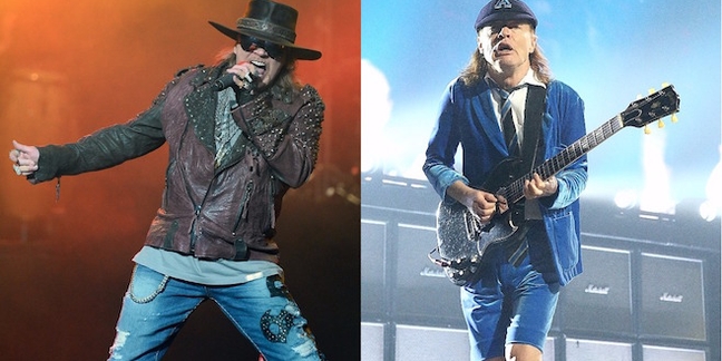 Axl Rose Is AC/DC's New Frontman