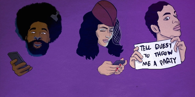 ?uestlove Tells Full Prince/Finding Nemo Story in New Animated Short... And It's Amazing