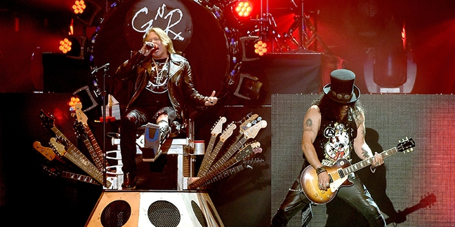 Guns N' Roses Concert Sparks Dozens of Arrests