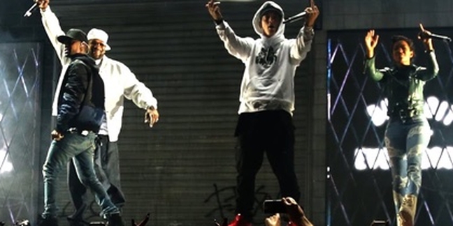 Big Sean Brings Out Eminem, Danny Brown, and Dej Loaf to Perform "Detroit Vs. Everybody"